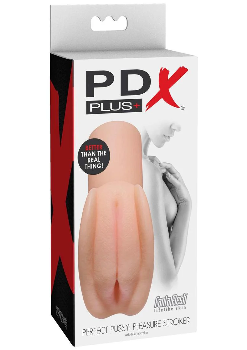 PDX Plus Perfect Pussy Pleasure Stroker Realistic Fanta Flesh Design - Image 3