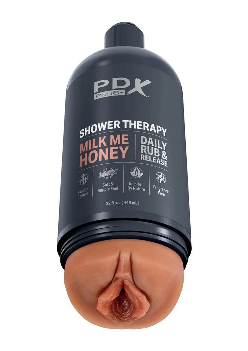 PDX Plus Shower Therapy Milk Me Honey Stroker - Image 2