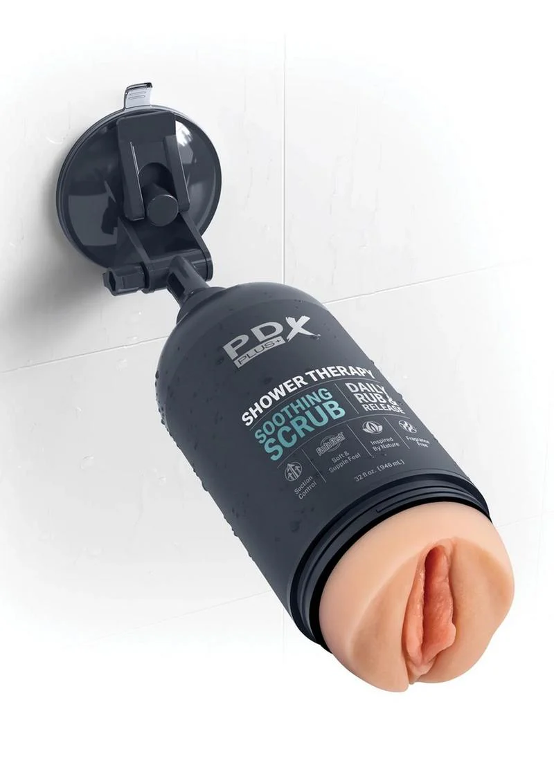 PDX Plus Shower Therapy Soothing Scrub Stroker - Image 3