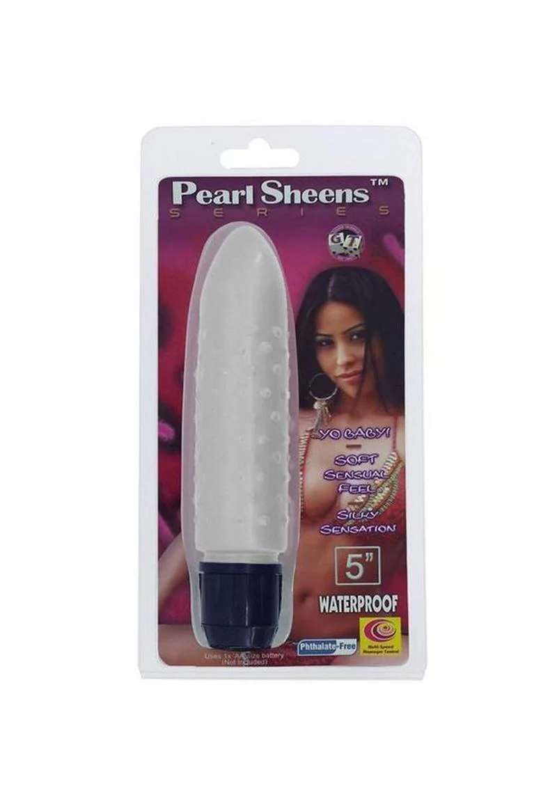 Pearl Sheens Bumpy Waterproof Soft Sensual Vibrator - Image 2
