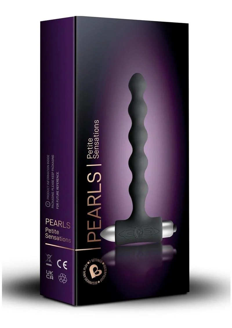 Pearls Petite Sensations Silicone Vibrating Anal Beads - Image 3