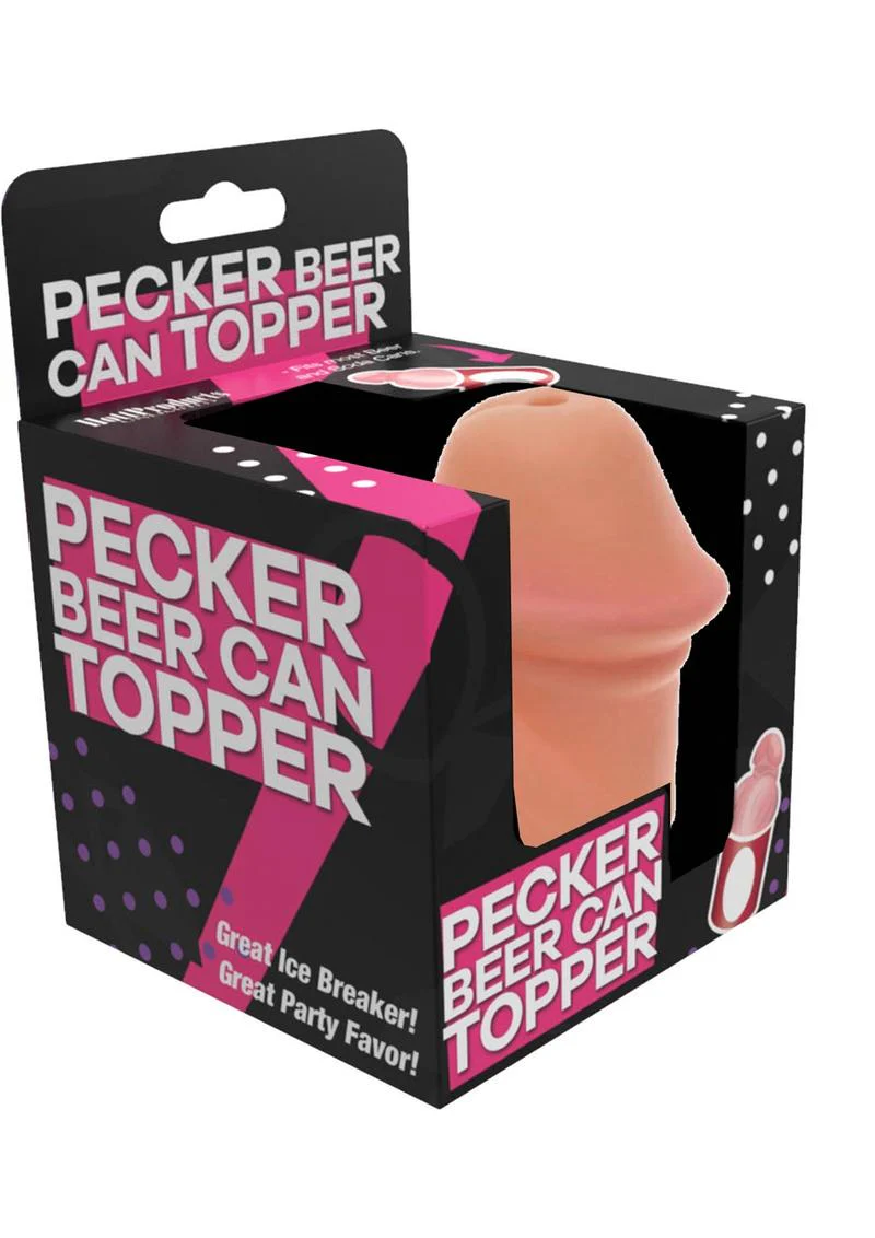 Pecker Beer Can Topper Fun Novelty Party Gift - Image 2
