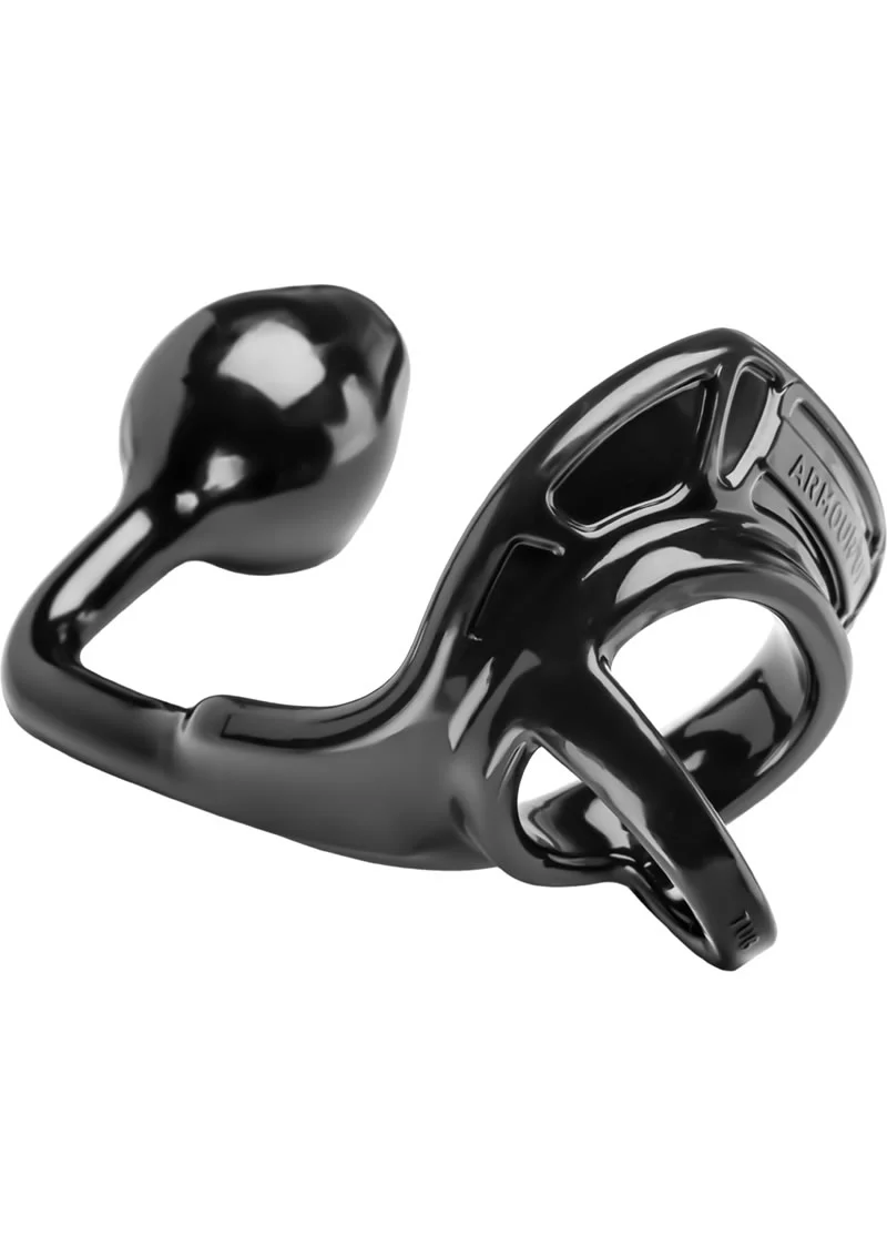 Perfect Fit Armour Gear Armour Tug Lock Prostate Plug