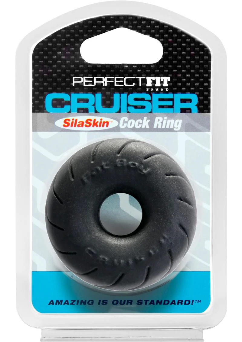 Perfect Fit Cruiser SilaSkin Cock Ring - Image 3