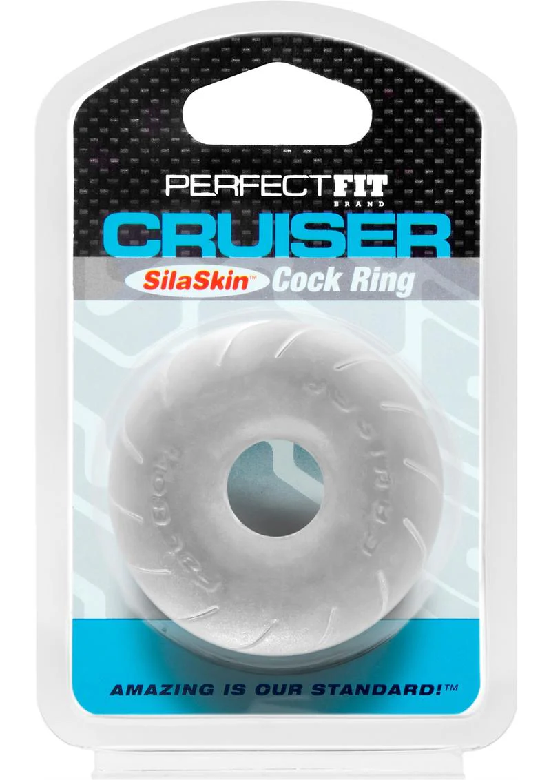 Perfect Fit Cruiser SilaSkin Cock Ring - Image 5