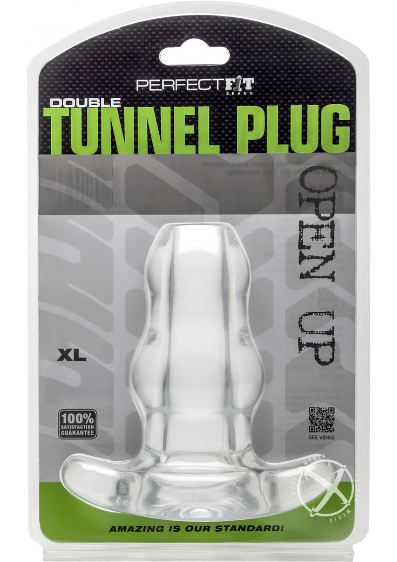 Perfect Fit Double Tunnel Plug Medium Clear - Image 6