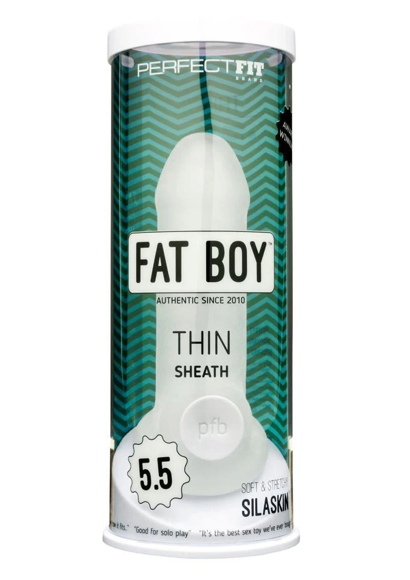 Perfect Fit Fat Boy Thin Sheath Clear Soft Stretch Silaskin - Image 6