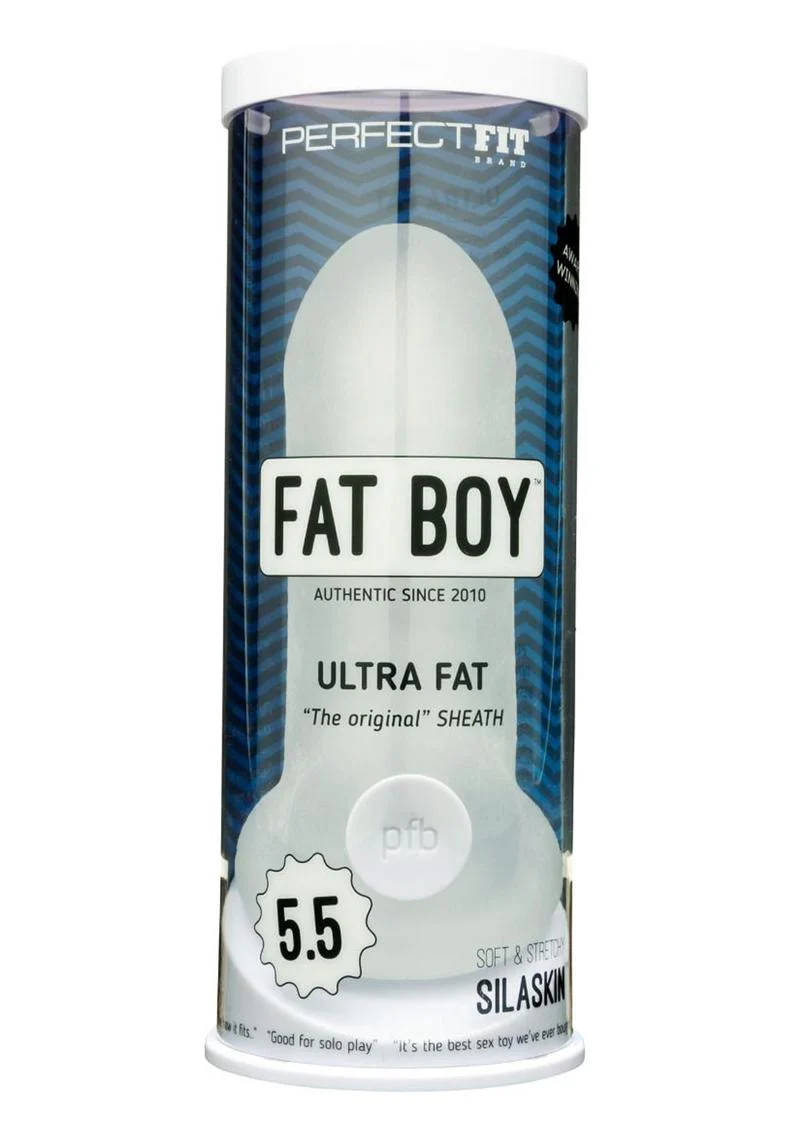 Perfect Fit Fat Boy Ultra Fat Sheath Clear Silaskin Sleeve - Image 6