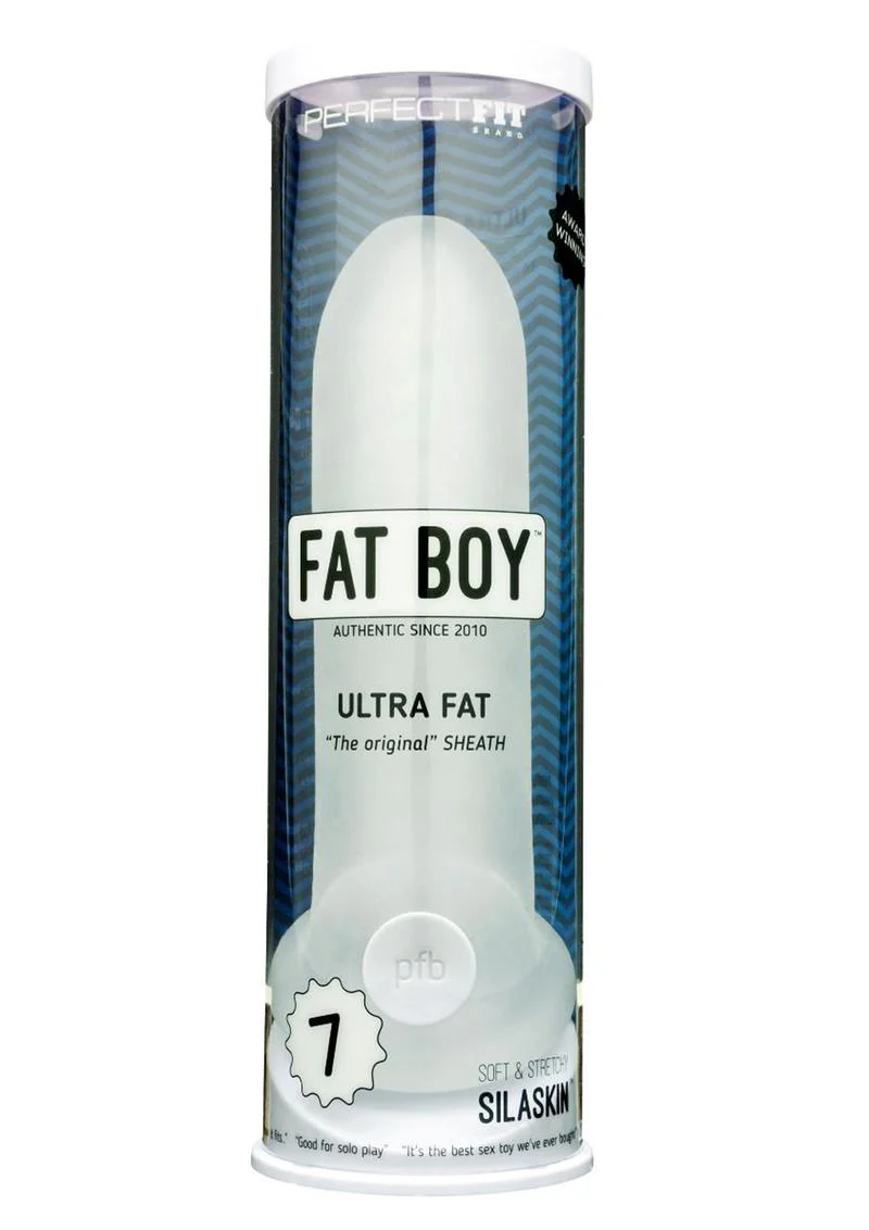 Perfect Fit Fat Boy Ultra Fat Sheath Clear Silaskin Sleeve - Image 7