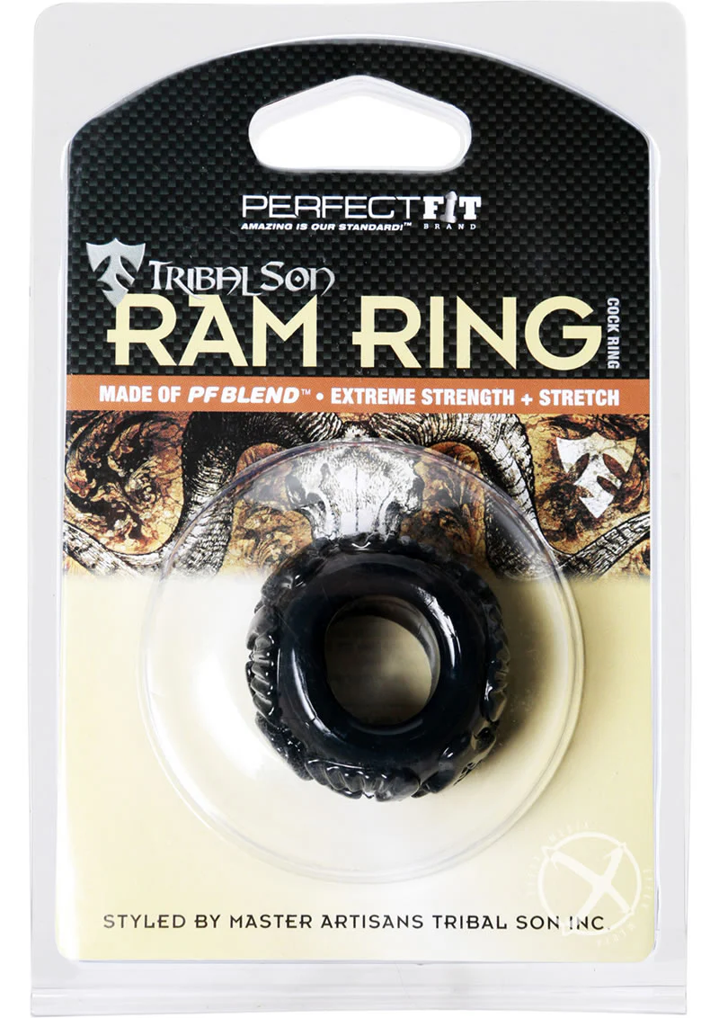 Perfect Fit Tribal Son Ram Ring Cock Ring - Image 3