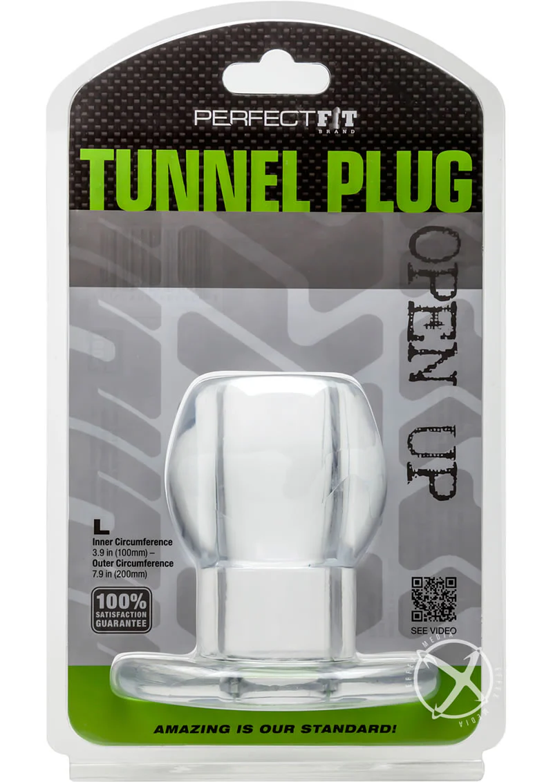 Perfect Fit Tunnel Plug Large Size Clear - Image 4