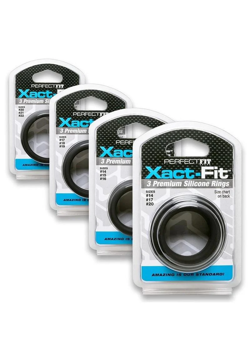 Perfect Fit Xact Fit Silicone Ring Kit Assorted Sizes - Image 2