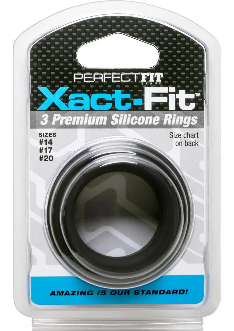 Perfect Fit Xact Fit Silicone Ring Kit Assorted Sizes - Image 3