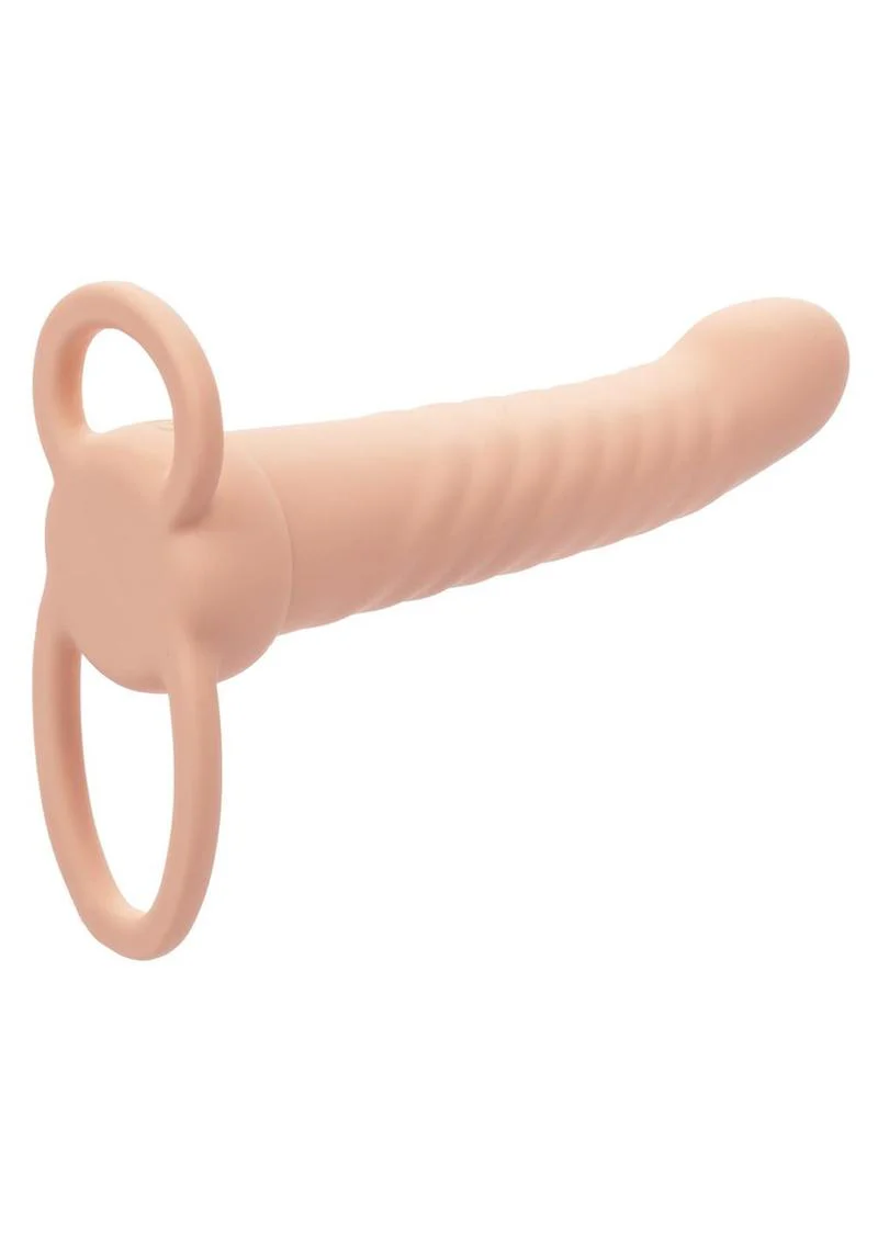 Performance Maxx Silicone Ribbed Dual Penetrator Extender - Image 2