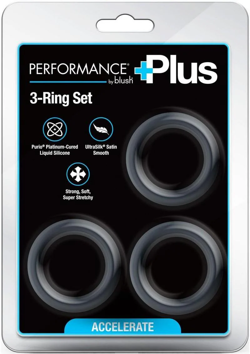 Performance Plus Accelerate Cock Ring Set - Image 3