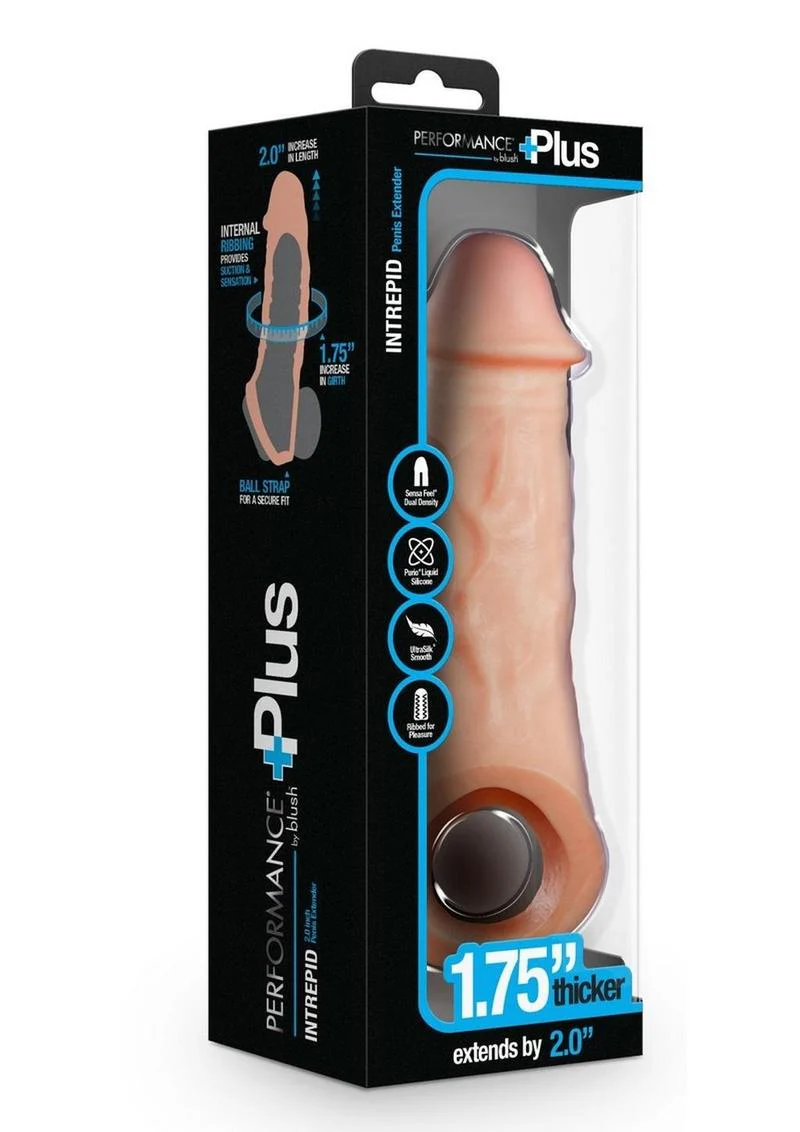 PERFORMANCE Plus Intrepid Silicone Penis Extender - Image 4