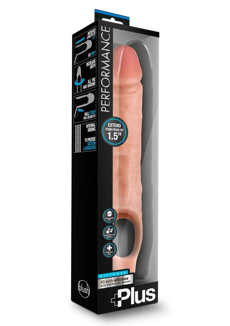 PERFORMANCE Plus Silicone Cock Sheath Penis Extender - Image 7