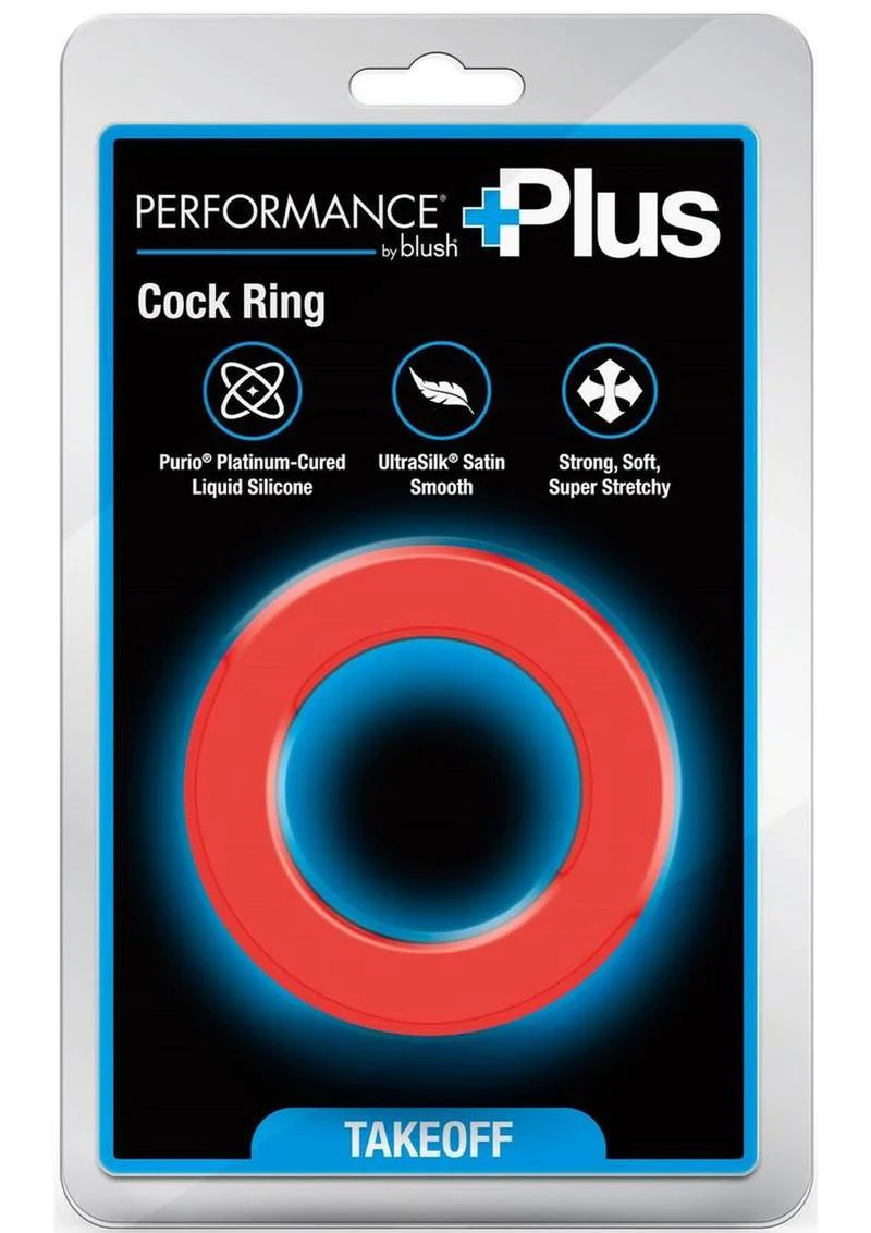 Performance Plus Takeoff Silicone Cock Ring - Image 3