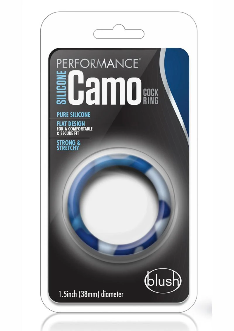 Performance Silicone Camo Blue Camouflage - Image 4