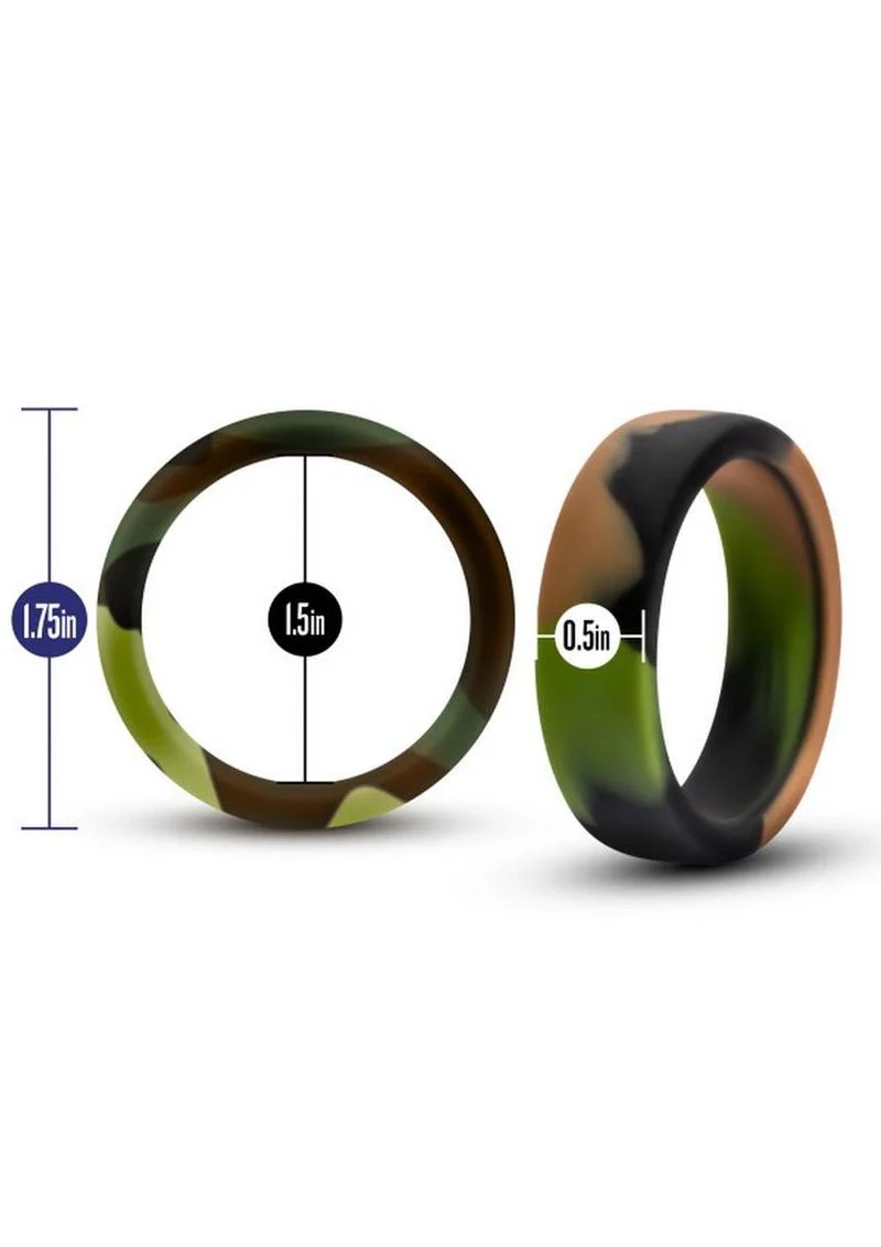 Performance Silicone Camo Cock Ring - Image 3