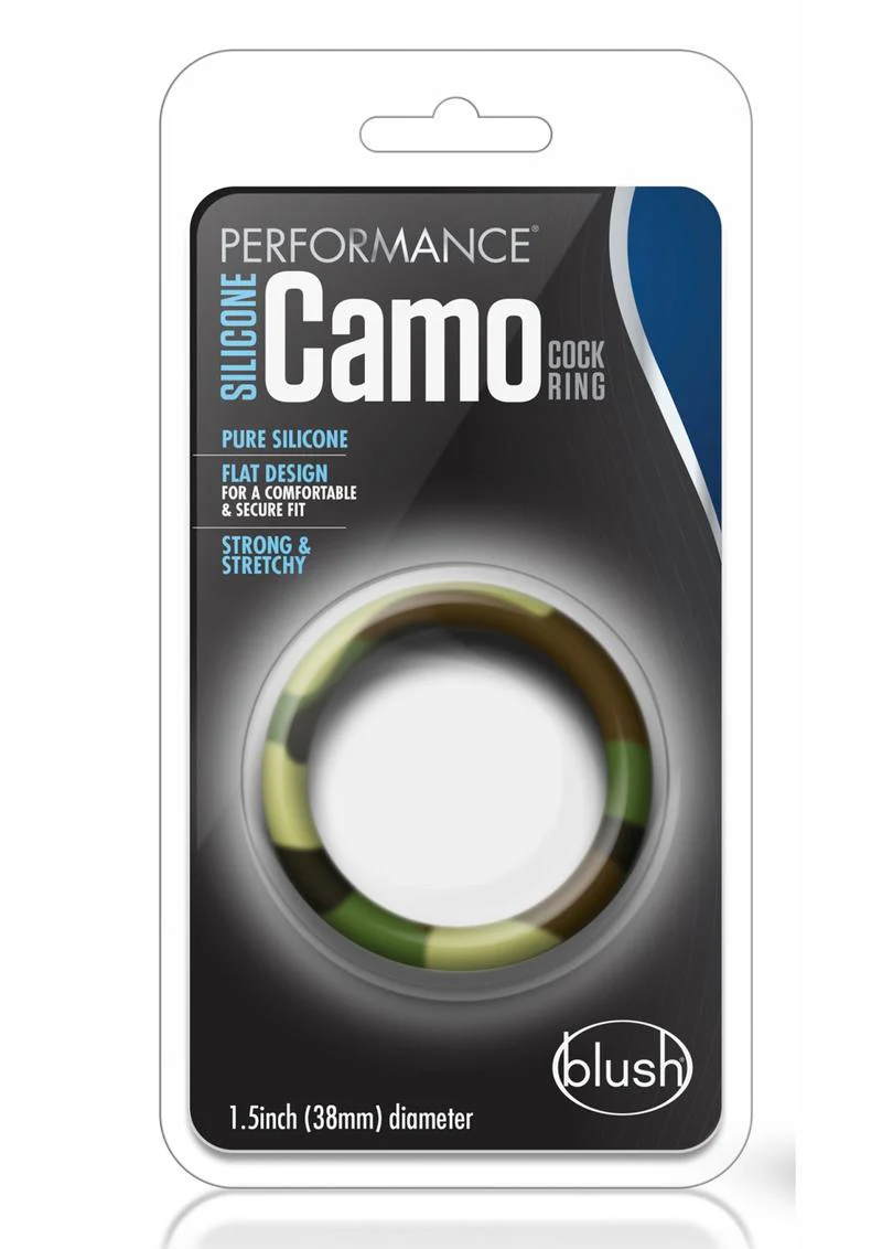 Performance Silicone Camo Cock Ring - Image 4
