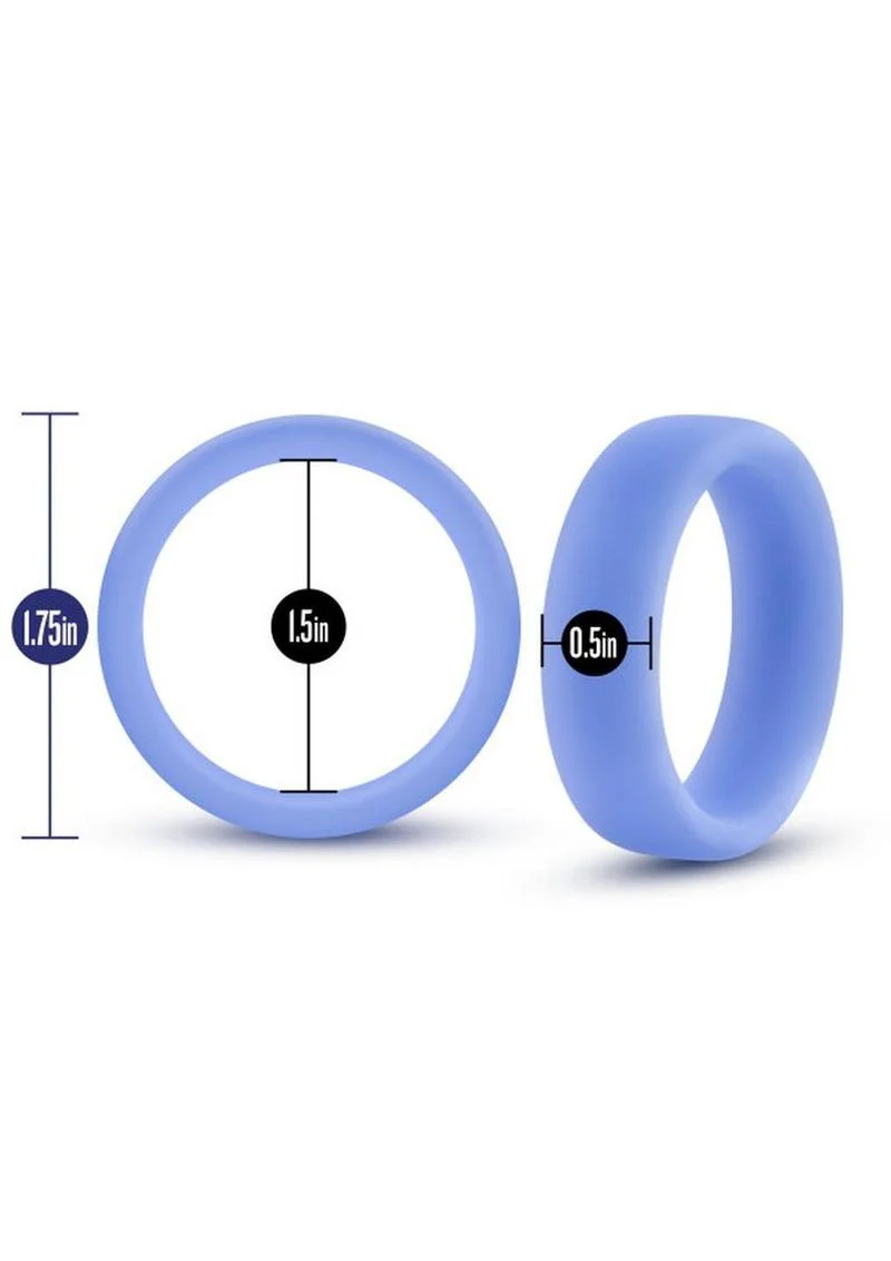 Performance Silicone Glo Cock Ring - Image 3