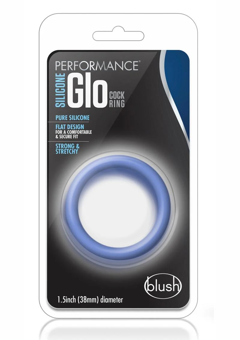Performance Silicone Glo Cock Ring - Image 4