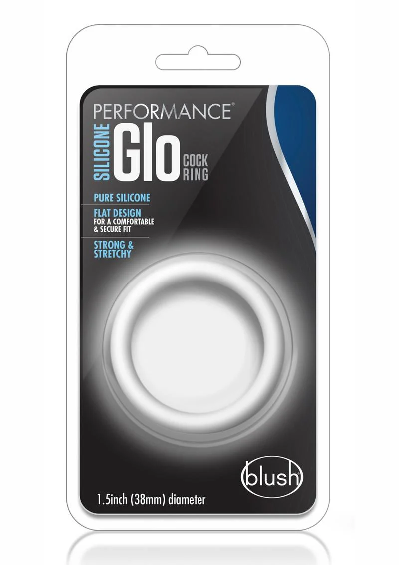 Performance Silicone Glo Cock Ring - Image 8