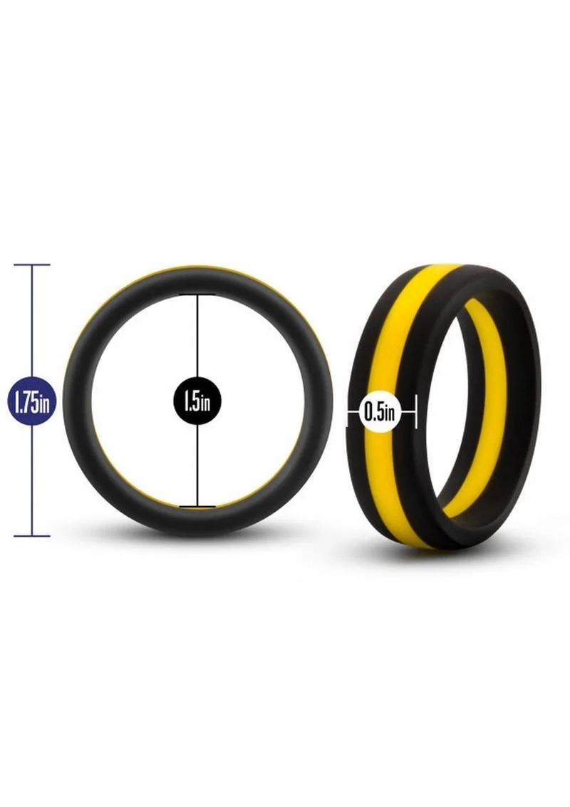 Performance Silicone Go Pro Cock Ring - Image 11