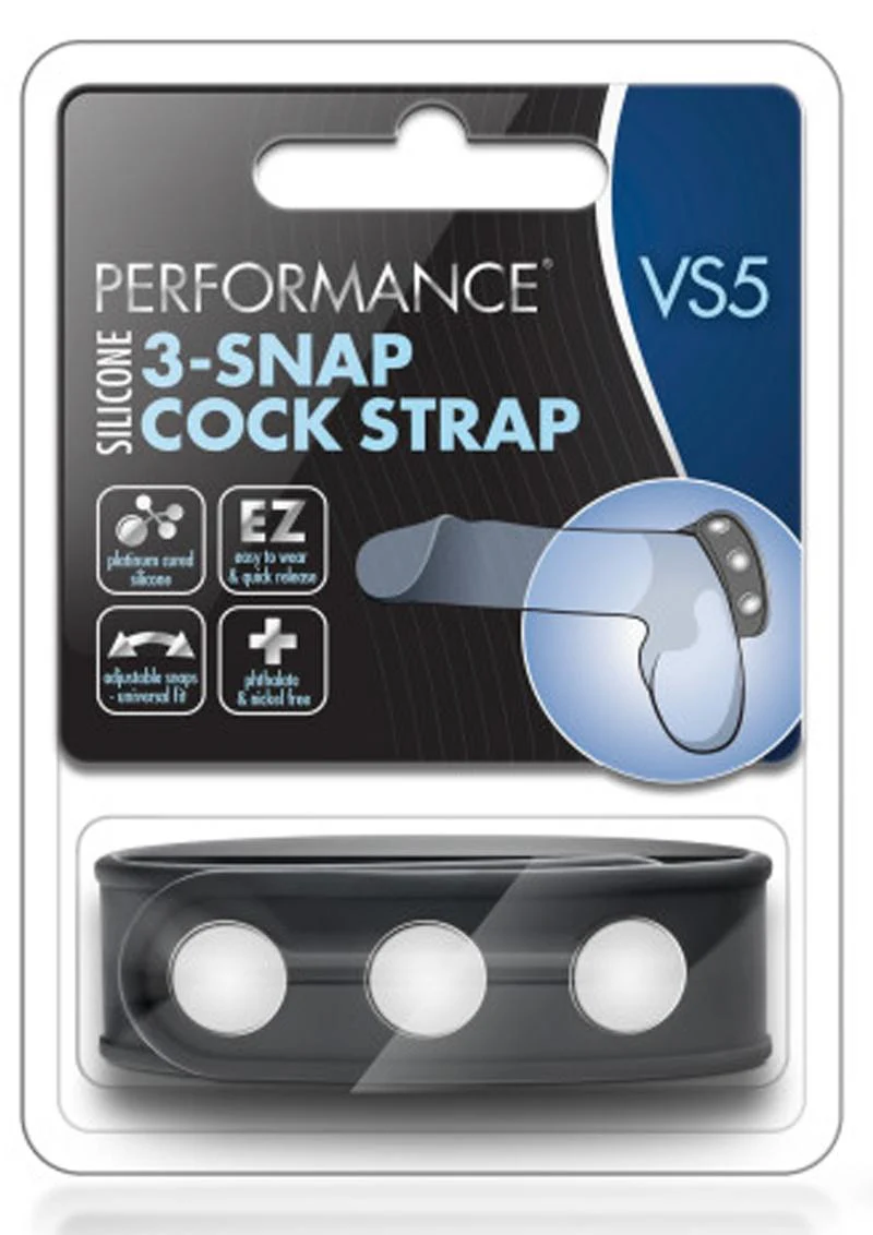 Performance VS5 Silicone 3 Snap Cock Strap - Image 4