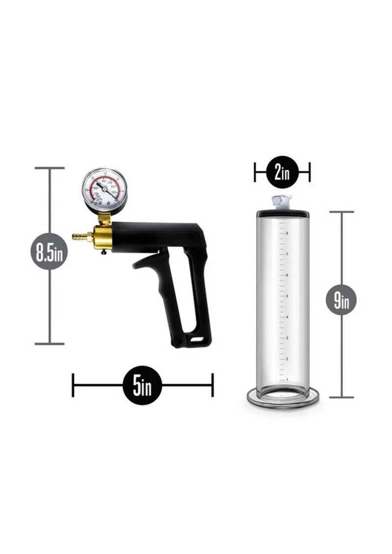 Performance VX7 Vacuum Penis Pump with Brass Trigger - Image 3