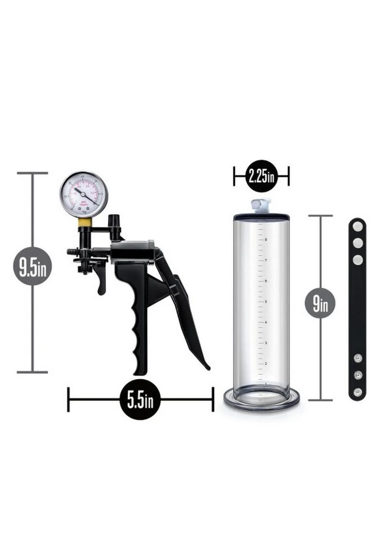 Performance VX8 Premium Penis Pump System with Silicone Cock Strap - Image 3
