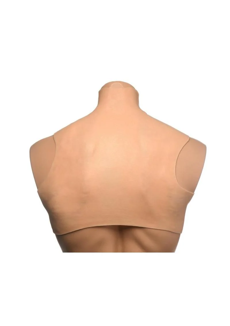 Perky Pair G-Cup Silicone Breasts High Crop Top Style - Image 2