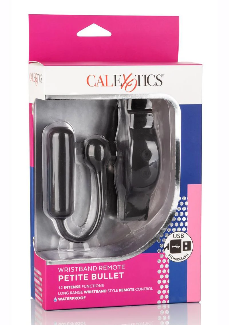 Petite Bullet Vibe With Wristband Remote Control by CalExotics - Image 4
