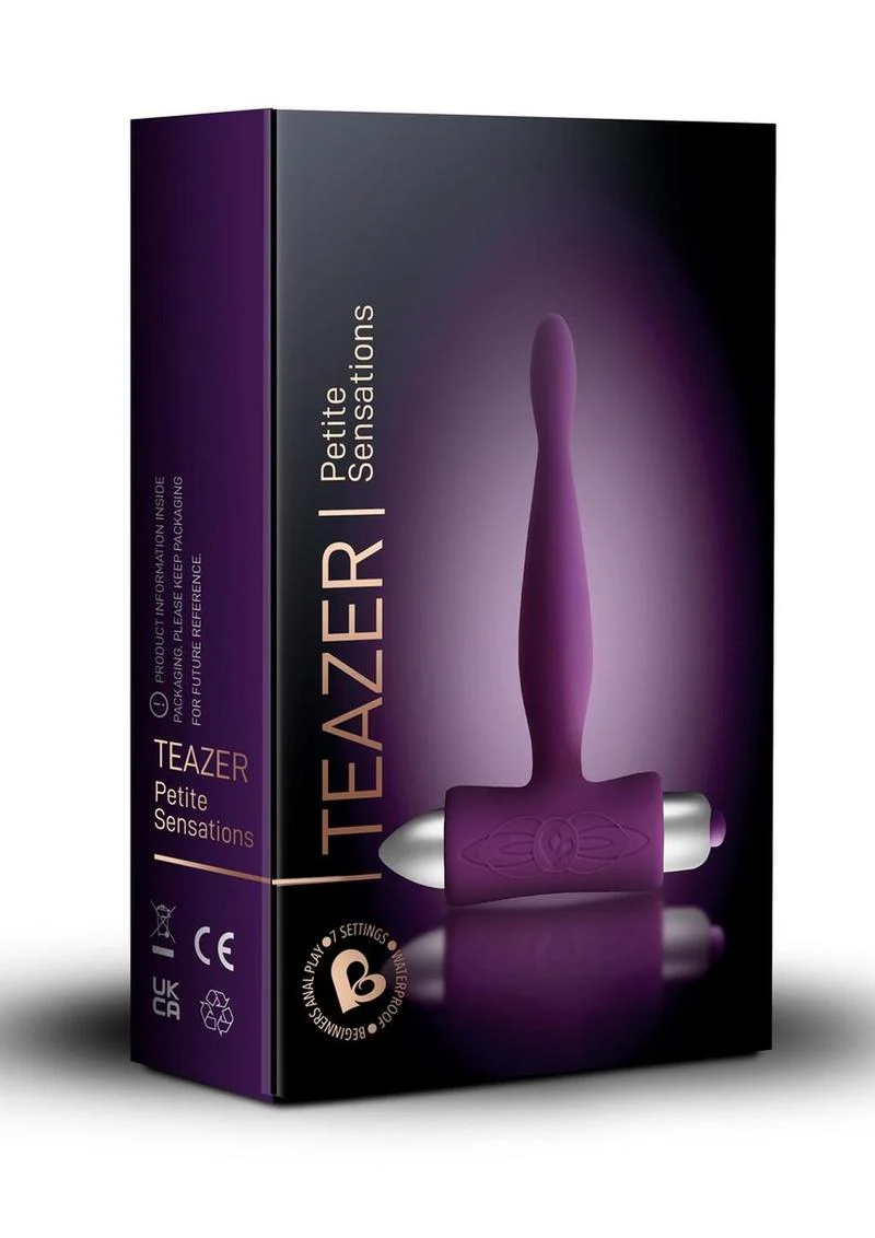 Petite Sensations Teazer Silicone Vibrating Anal Stimulator - Image 4