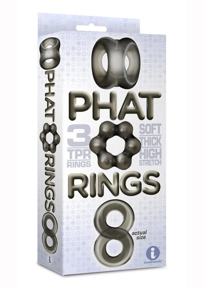 Phat Rings Chunky Soft TPR Comfortable Cock Rings - Image 2