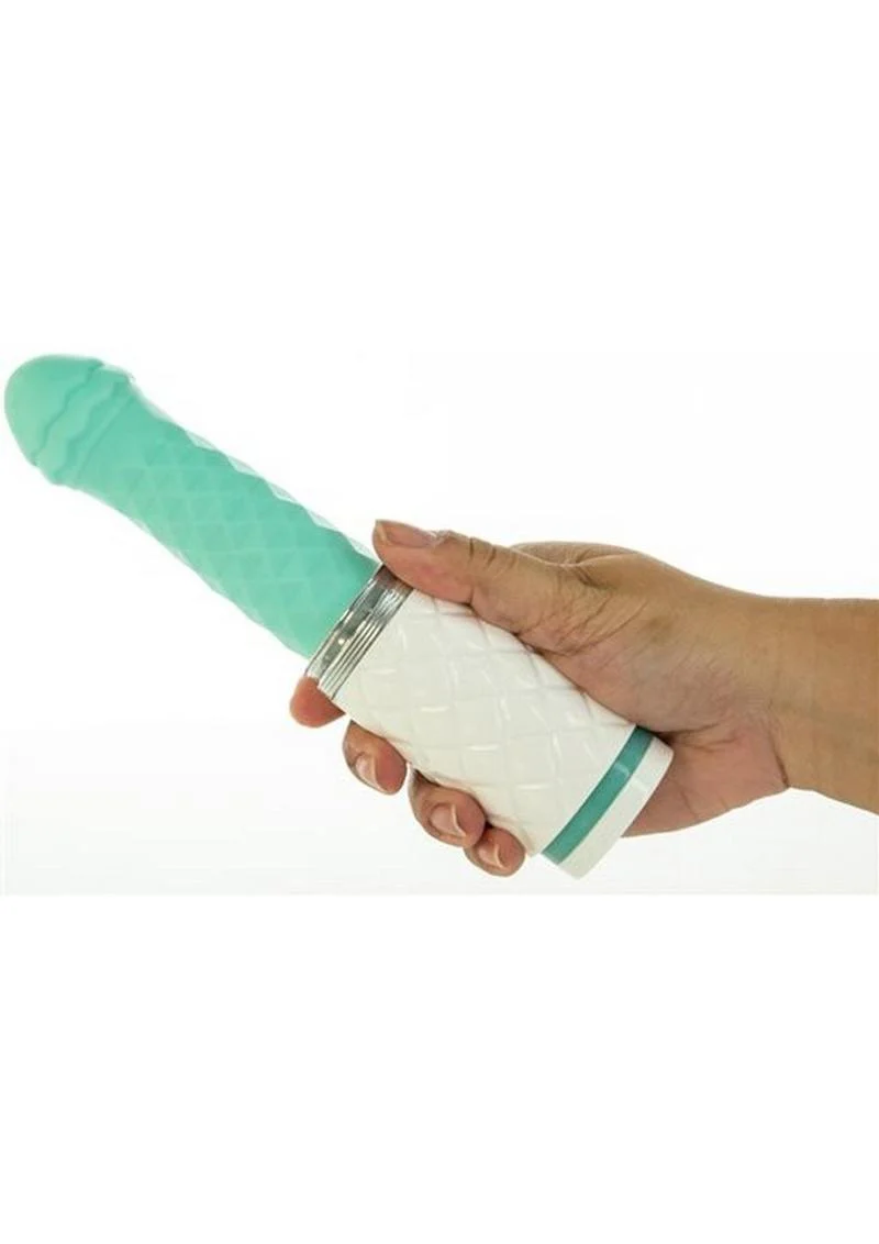 Pillow Talk Feisty Silicone Thrusting and Vibrating Massager - Image 6