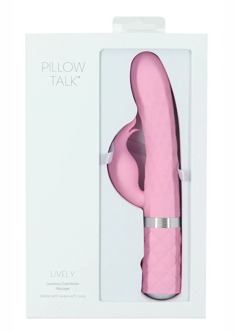 Pillow Talk Lively Luxurious Dual-Motor Rechargeable Silicone Massager - Image 6