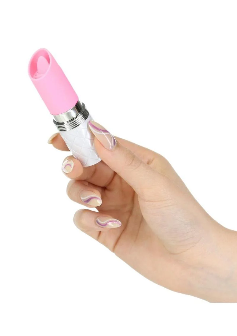 Pillow Talk Lusty Luxurious Flickering Massager Rechargeable Silicone - Image 2