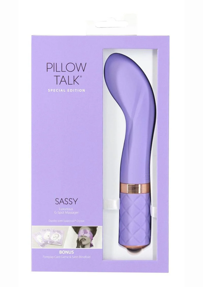 Pillow Talk Special Edition Sassy Silicone Rechargeable G-Spot Vibrator - Image 2