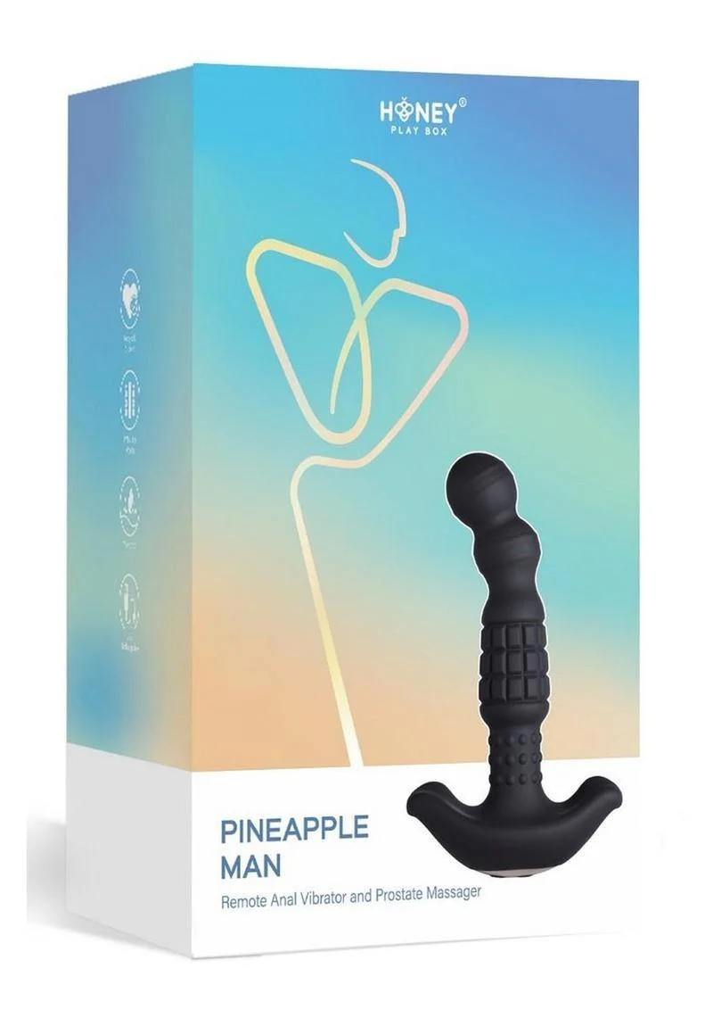 Pineapple Man Remote Anal Vibrator and Prostate Massager - Image 4