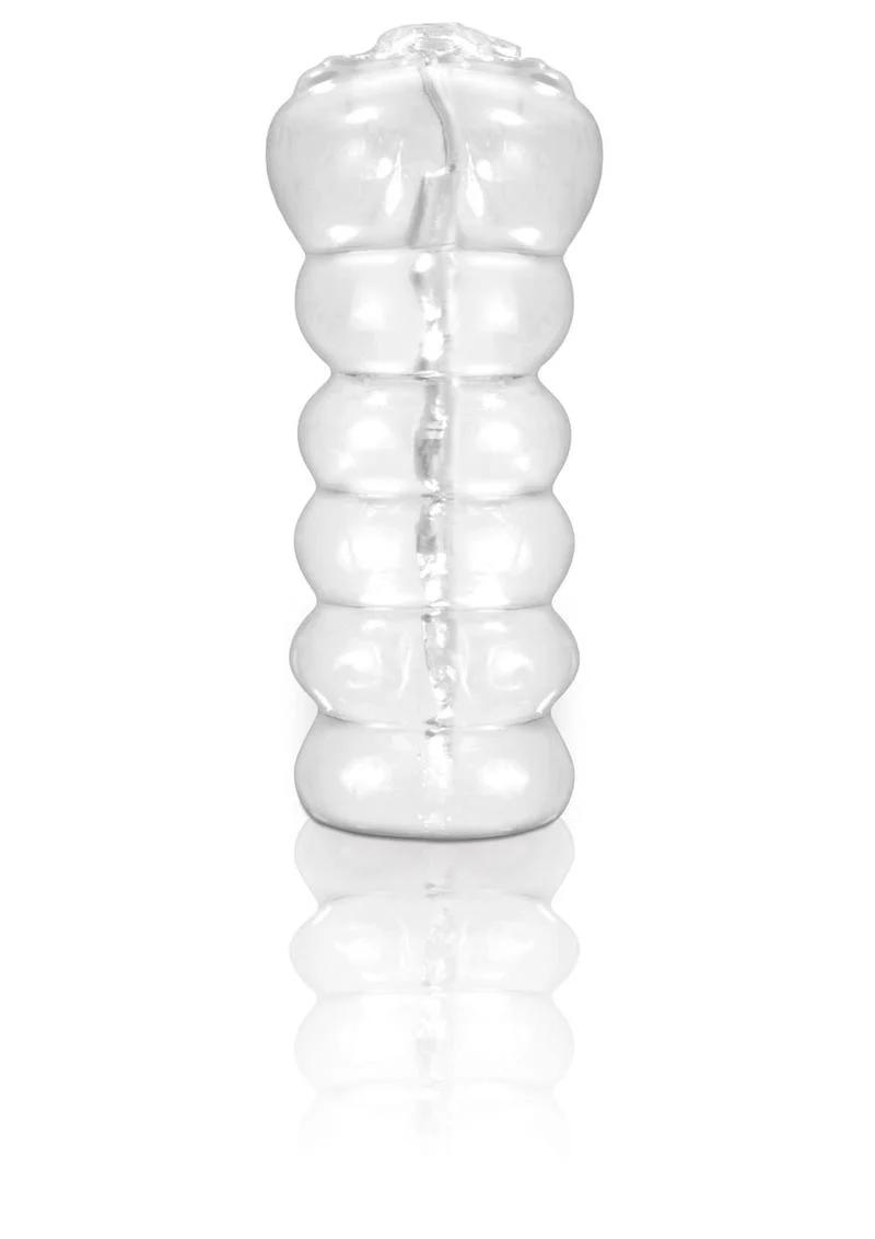 Pipedream Extreme Clear-Leader Snatch Masturbator - Image 2