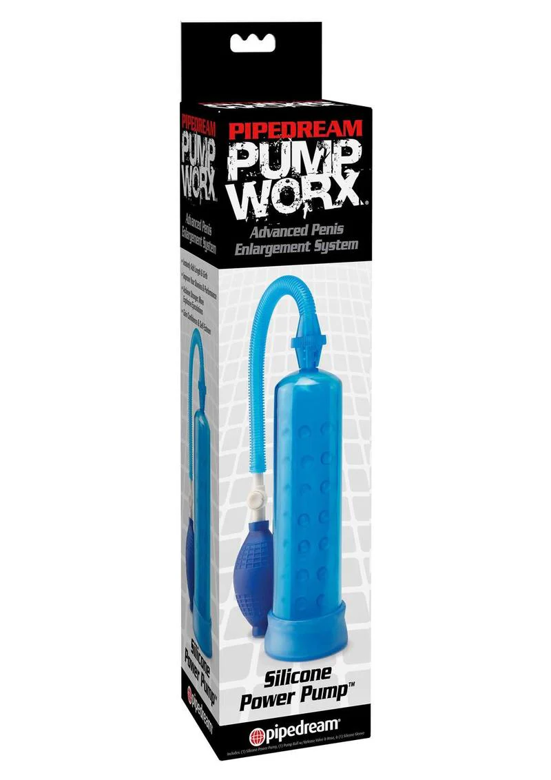 Pipedream Pump Worx Advanced Enlargement Silicone Power Pump Penis - Image 2