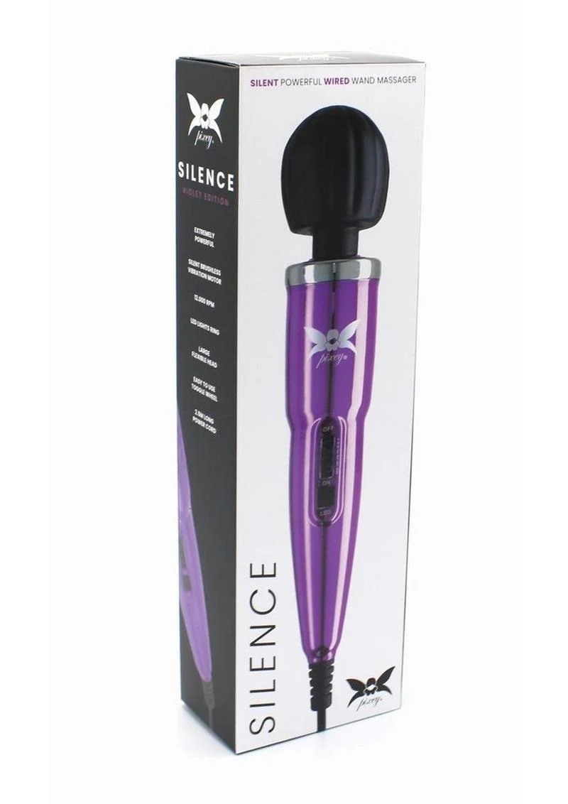 Pixey Silence Rechargeable Body Wand With Violet Edition - Image 4