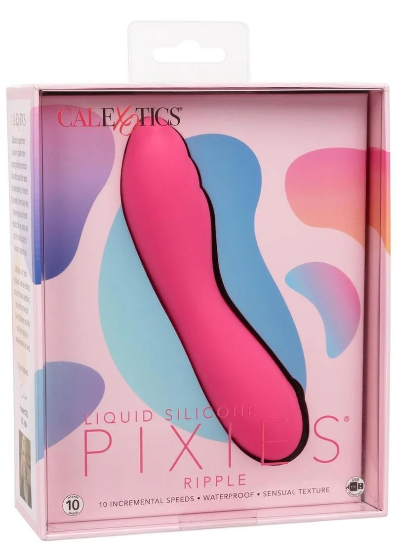 Pixies Liquid Silicone Ripple Vibrator - Image 8