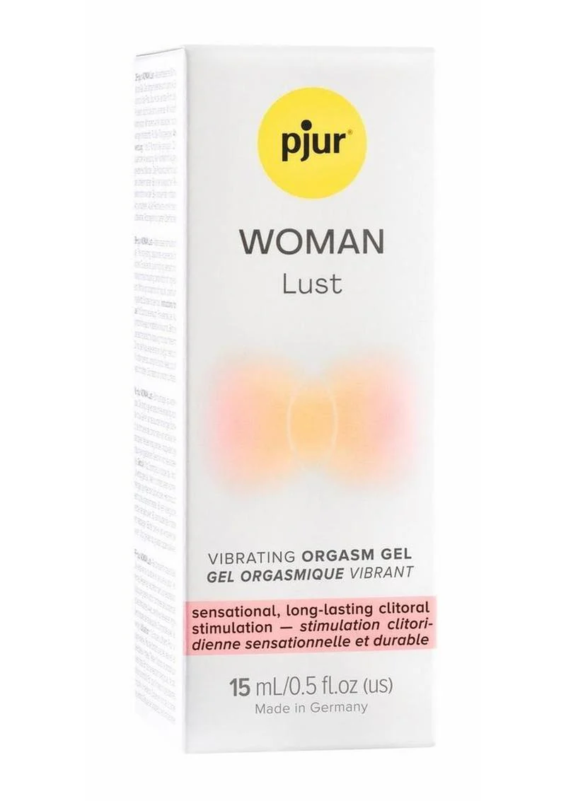 pjur Woman Lust Vibrating Water Based Orgasm Gel - Image 2