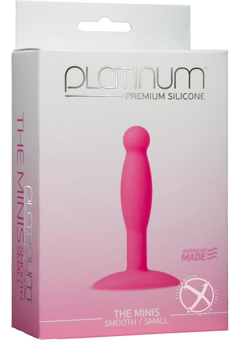 Platinum Premium Silicone The Minis Smooth Small Anal Plug - Image 2