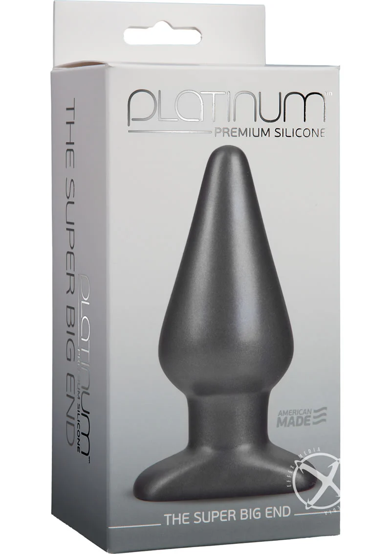 Platinum Premium Silicone The Super Big End Anal Plug - Image 2