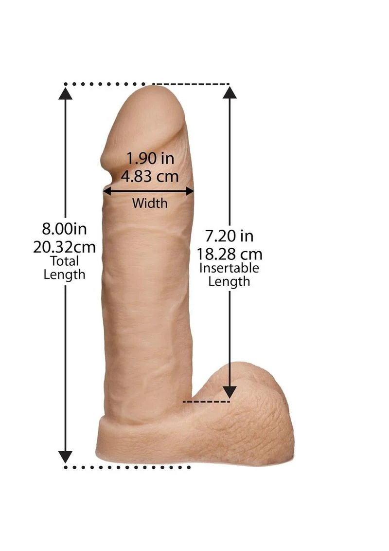 Platinum Premium Silicone The Tru Ride Dual Density Dildo - Image 4