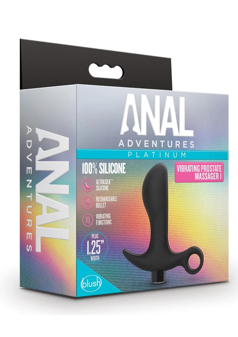 Platinum Vibrating Prostate Massager By Anal Adventures - Image 3
